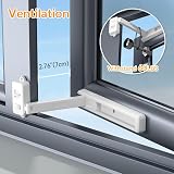 SAFELON Baby Window Safety Restrictor 2Pcs White No Drilling view 5