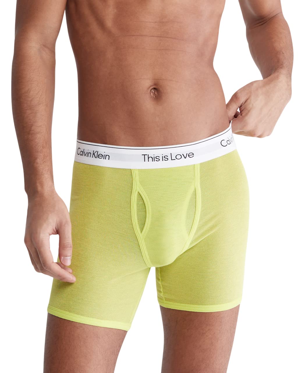Low Rise Yellow Calvin Klein Men's Underwear CALVIN KLEIN