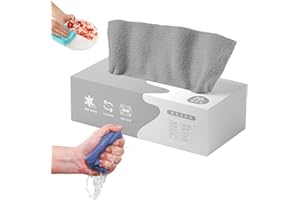 JXGTGLLZLY Pull-Out Cleaning Cloths, Pull-Box Microfiber Cloth, Reusable Cleaning Rags, Soft Absorbent Cloths, for Window Gla