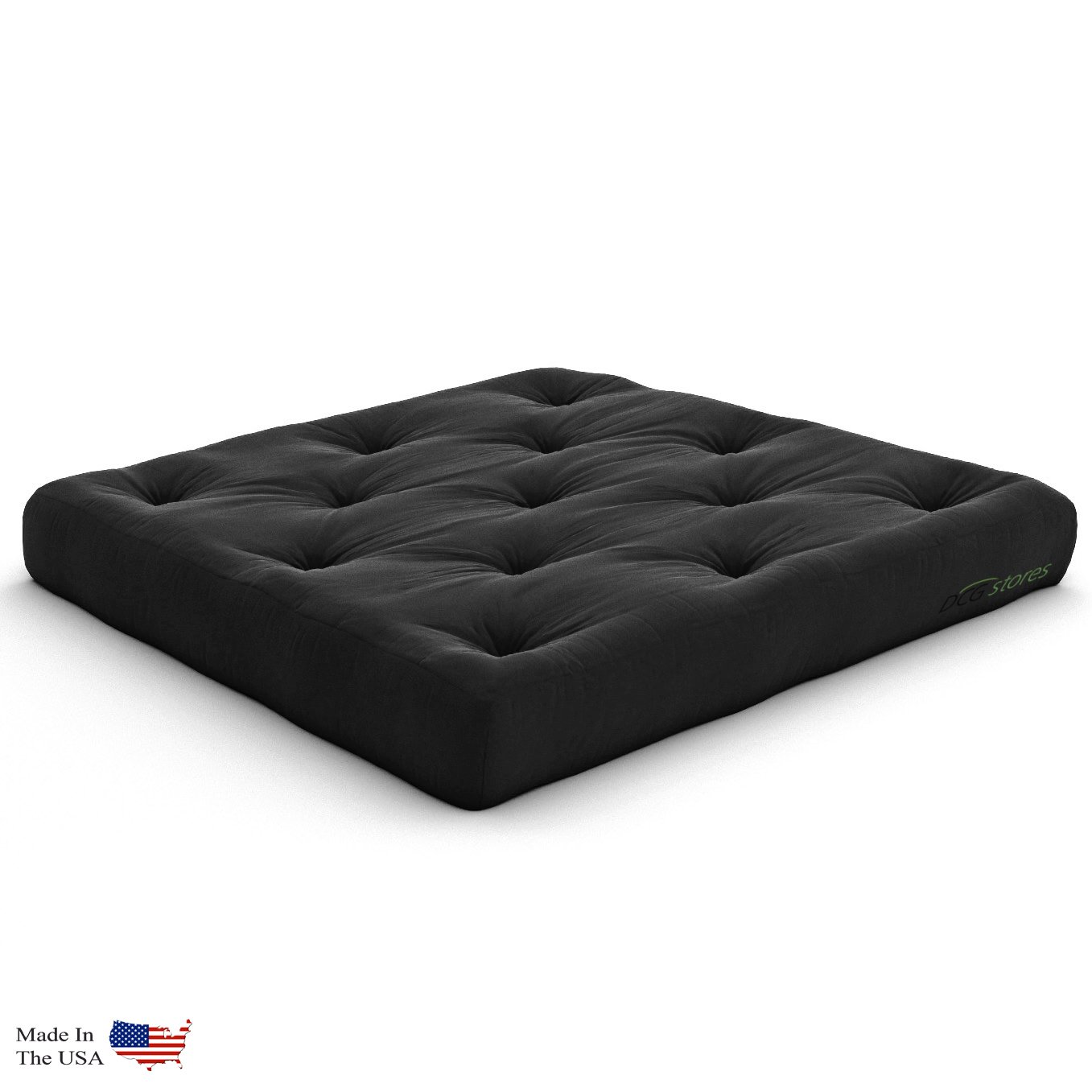 Nirvana Futons Plush, Comfortable 8Inch Loveseat Futon