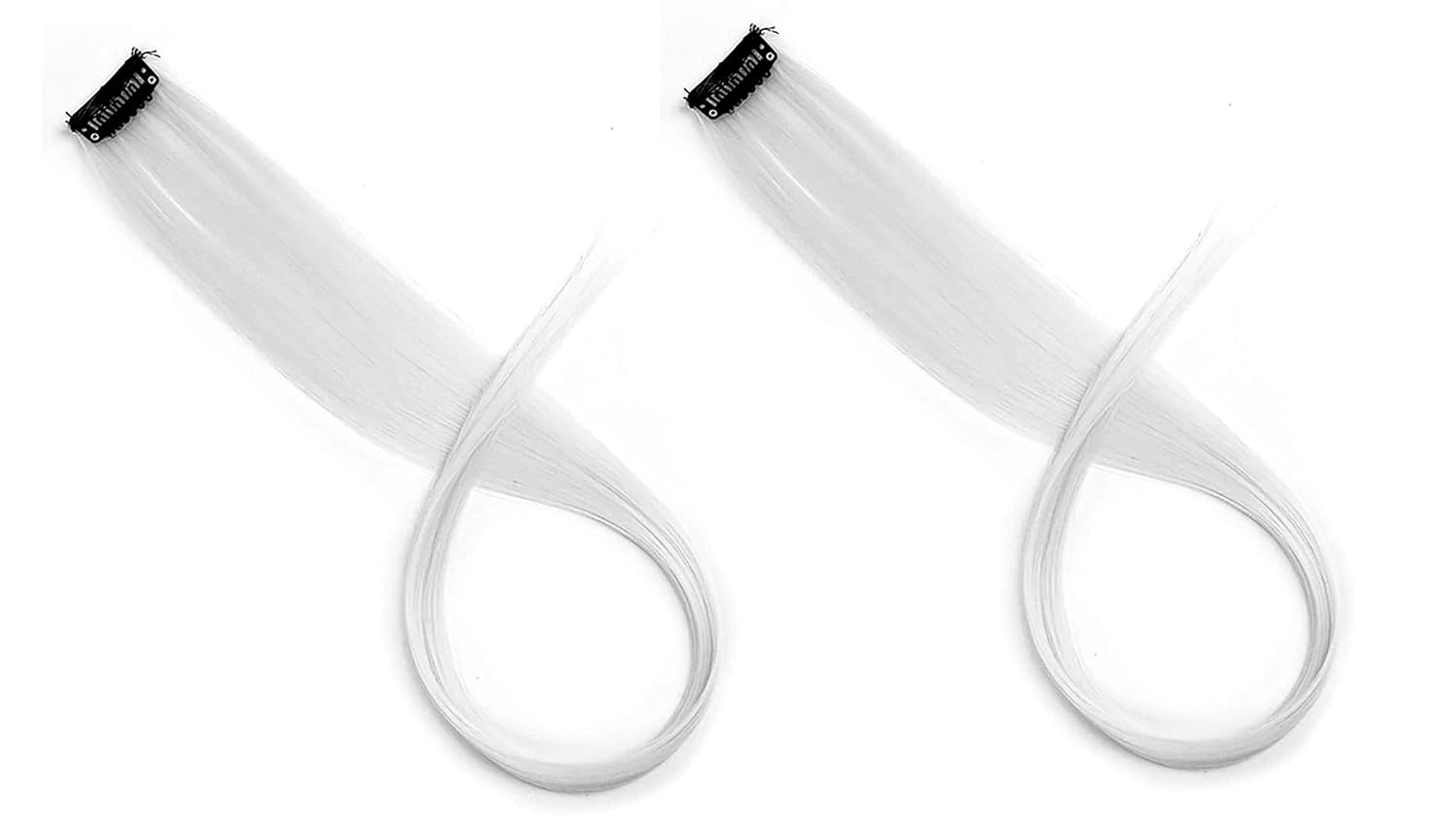 Majik Combo Of 2 Pcs Colored Party Highlights With Clip Hair