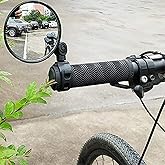 Bike Mirror, 360? Rotatable Mirrors for Handlebars, Wide Angle Convex Bike Mirrors Handlebar Rearview Mirror Bike Mirrors for Handlebar Mount Mountain Road Adult Bike Cycling(1pc)