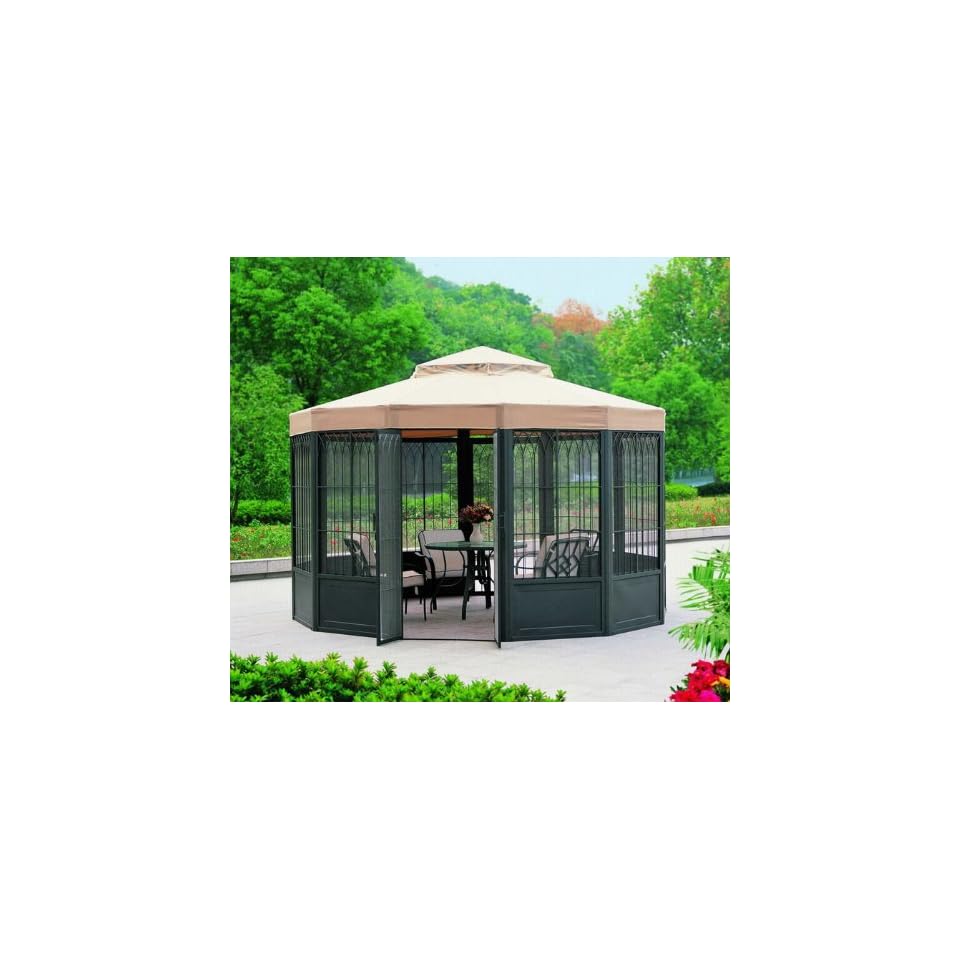 Replacement Canopy for / Kmart Garden Oasis Bay Window Gazebo (Fabric