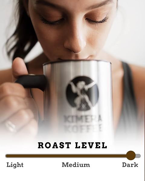 KIMERA KOFFEE DARK ROAST – ORGANIC GROUND COFFEE INFUSED WITH ESSENTIAL BRAIN VITAMINS GROUND (12OZ)