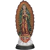 ICE ARMOR 5" H Our Lady of Guadalupe Statue Virgin of Guadalupe Holy Figurine Religious Decoration Holy Figurine Religious Decoration