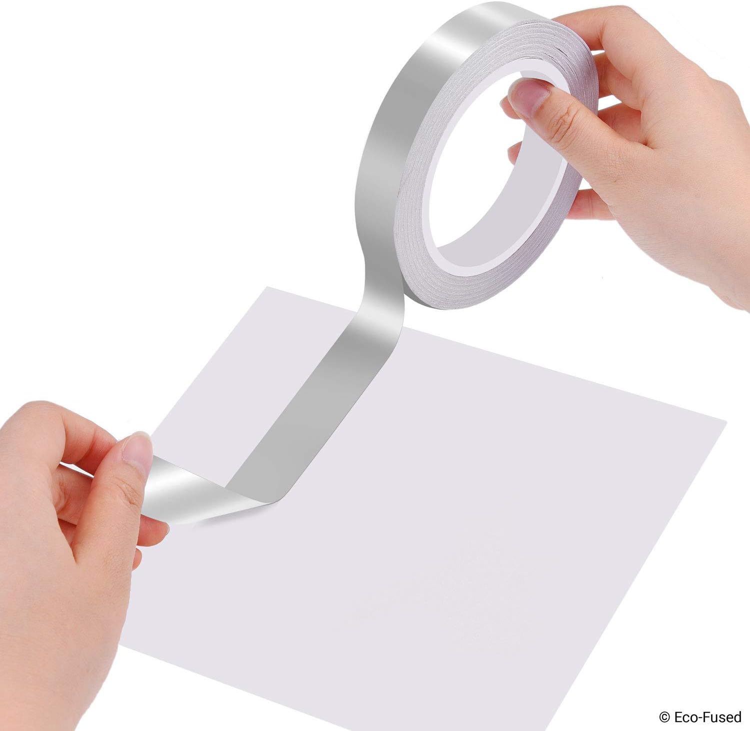 ECO-FUSED Premium Adhesive Aluminum Foil Tape, For Heating and Air Conditioning Repairs, Thermally Conductive - Image 3
