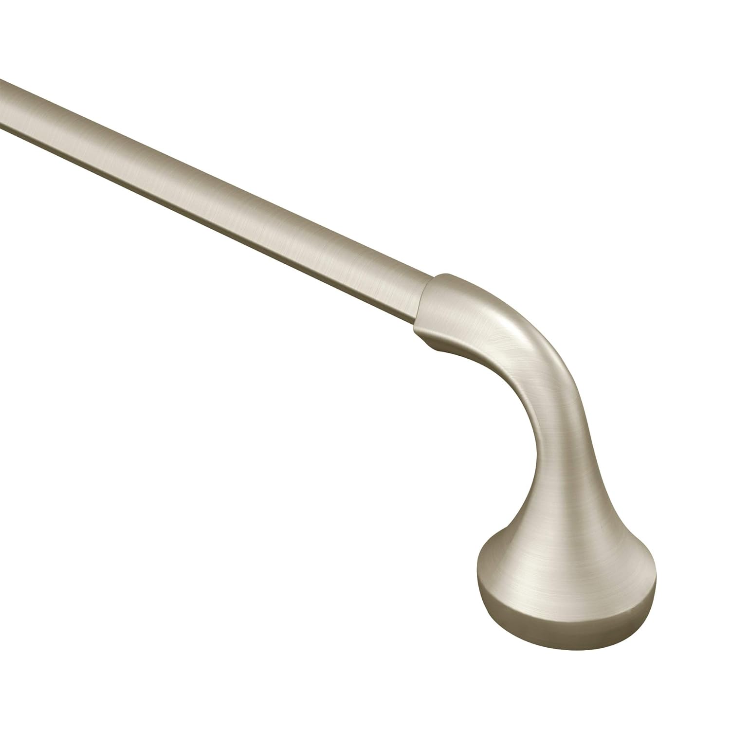 Moen YB2818BN Eva 18-Inch Bathroom Towel Bar, Brushed Nickel