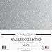Cardstock Warehouse Sparkle Silver Glitter - 12 x 12