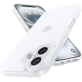 Shiiuou Shockproof for iPhone 16 Case, [Full Camera Protection] [Military-Grade Drop Protection] Protective Anti-Yellow Slim Translucent Matte Skin-Friendly for iPhone 16 Phone Case, White