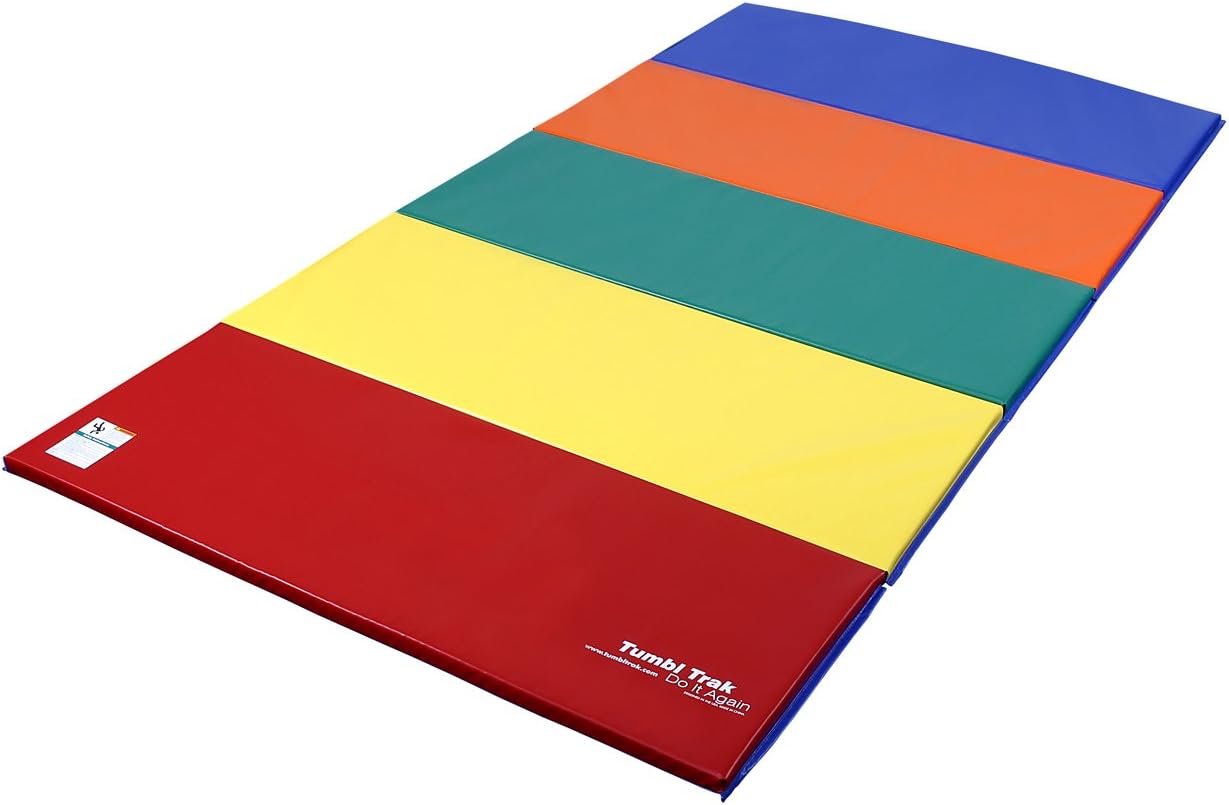 Tumbl Trak Red, Yellow, Kelly Green, Royal Blue, Orange Primary Rainbow Tumbling