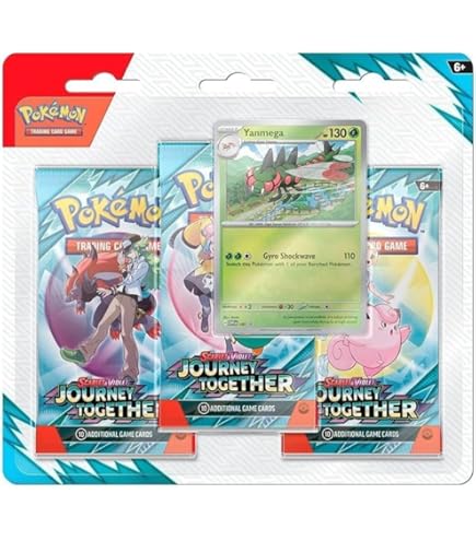Pokemon – Journey Together – Single Booster Pack – 10 Cards – Pack Art May Vary : Toys & Games