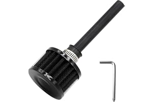 KTUMININV 212cc Air Filter Valve Cover Breather Filter for Predator 196cc 6.5hp Coleman CT200U BT200X CT200U-EX Baja Warrior MB200 GX160 GX200 Mini Bike Go kart Performance Parts