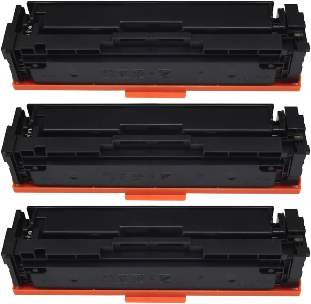 Cycas High Yield Color Toner Cartridge Replaces HP 201X 3 pack Color set |1 Cyan CF401X, 1 Yellow CF402X, 1 Magenta CF403X |, Used for Printers Color LaserJet Pro M252dw M252n MFP M277dw M277n