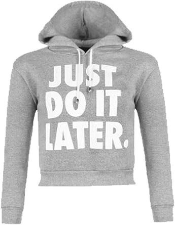 just do it white hoodie