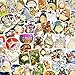Cute Cartoon My Neighbor Totoro Anime Laptop Stickers Waterproof Skateboard Pad MacBook Snowboard Car Bicycle Luggage Decal 50pcs Pack（My Neighbor Totoro B)