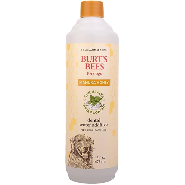 BURT’S BEES FOR PETS DENTAL WATER ADDITIVE FOR...