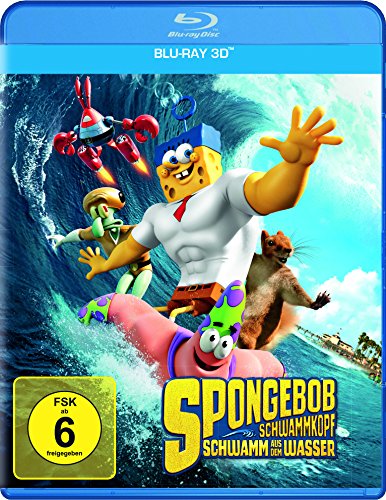 Spongebob Schwammkopf: Schwamm Aus Dem Wasser (Blu-Ray 3d, + Blu-Ray 2d)
