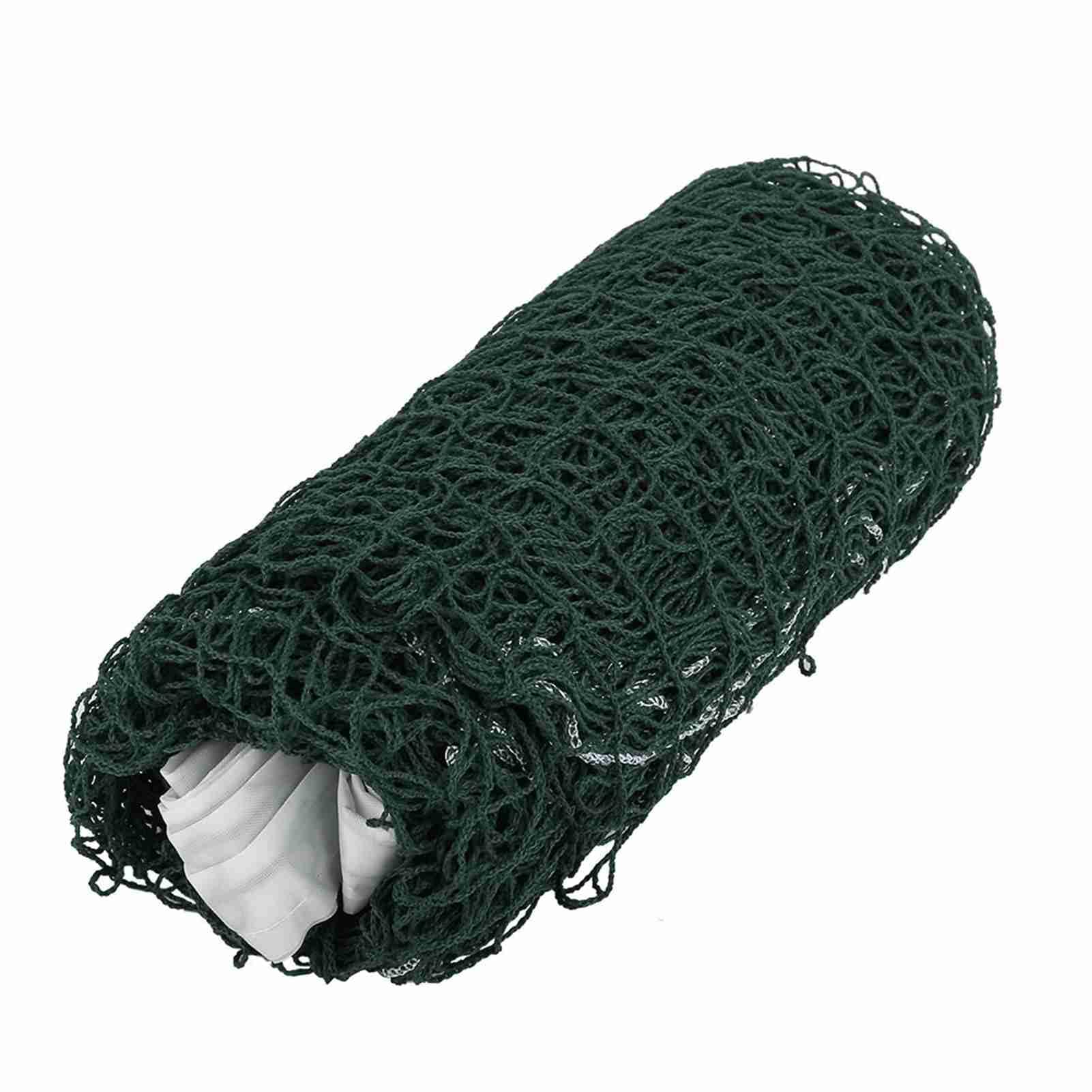 Demeras Badminton Net Foldable Badminton Mesh Net 6 . 5m Training Mesh for Outdoor Sports Entertainment Training(Green)