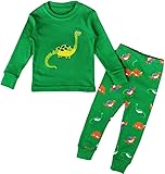 AMGLISE Kids Baby Boy Dino 2 Pcs Pajamas Set