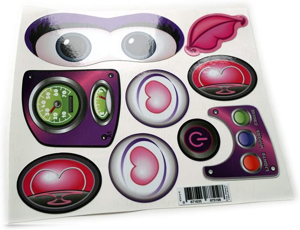 step 2 push car replacement stickers