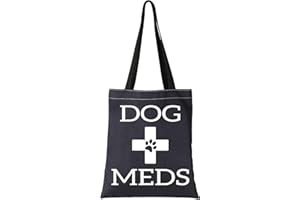 G2TUP Dog Medicine Bag Dog Meds Vet Tech Gifts Dog Essentials Storage for Travel Camping Car Emergency (Dog Meds T)