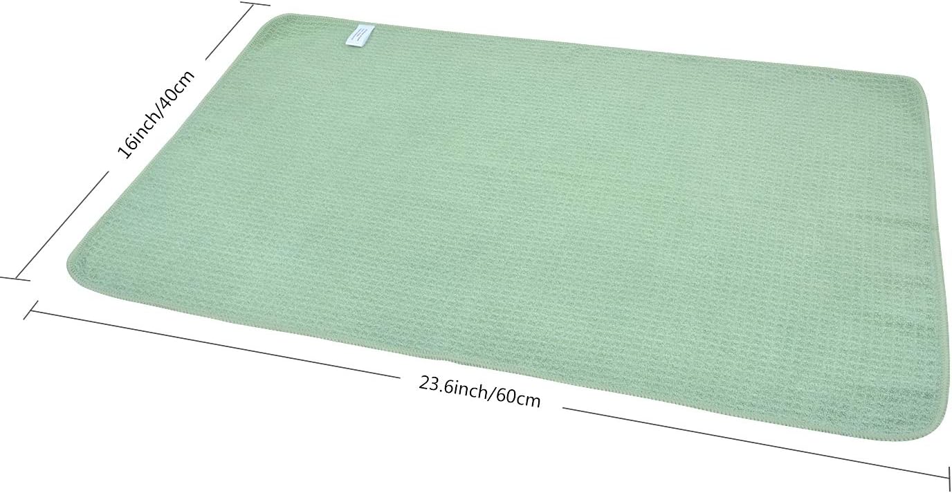 VIVOTE Microfibre Tea Towels for Kitchen Super Water Absorbent Dry Cloths, No Fluff Lint Residue Reusable Kitchen Dish Cloth - Image 4