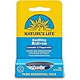 Nature's Life Soothing Roll On - Aromatherapy Oils for Head and Neck - Fast-Acting Stick Cools and Calms with Peppermint Oil and Lavender Oil, 60-Day Guarantee, Over 100 Applications, 0.1 oz