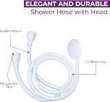 Blue Canyon Vector Double Tap Shower Attachment White ~1.2m view 5