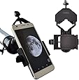 Gosky Universal Cell Phone Adapter Mount - Compatible Binocular Monocular Spotting Scope Telescope Microscope-Fits almost all Smartphone on the Market -Record The Nature The World