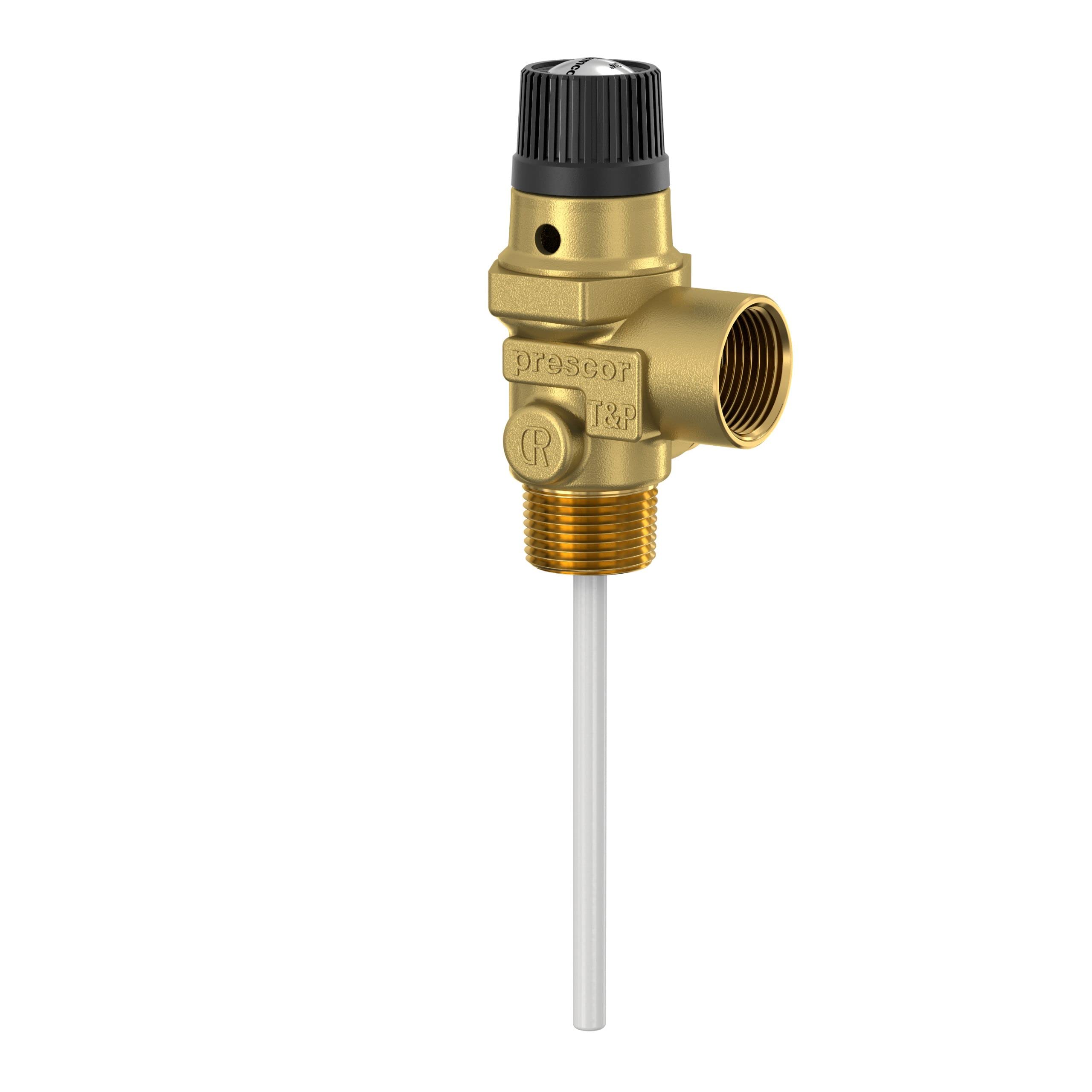Flamco Prescor T&P – 7 bar 22mm Temperature and Pressure Relief Valve