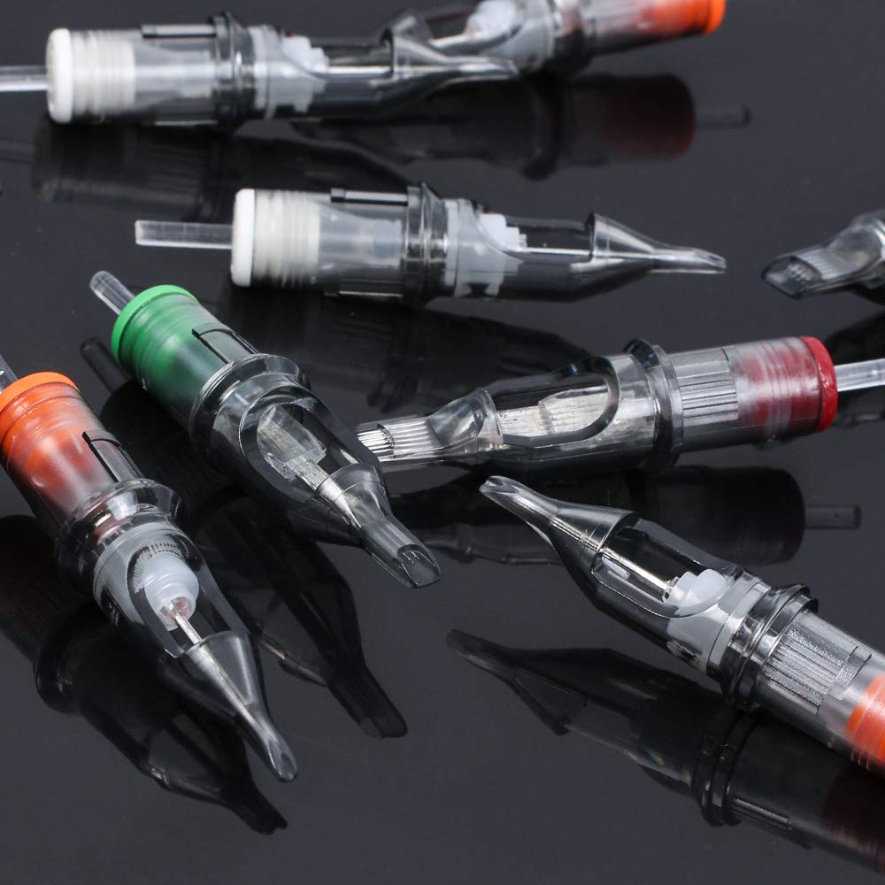 Dragonhawk Mast Pen Rotary Tattoo Machine Power Supply 20Pcs Wjx