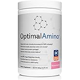 OptimalAmino Amino Acid Powder | 99% Utilized Essential Amino Acid (EAA) Supplement | Pre/Post Workout & Muscle Recovery | NSF for Sport Certified | Watermelon Flavor