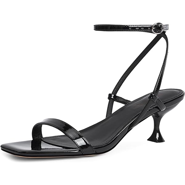 Amazon.com | Vujkliy 9CM Summer Irregular Thick High Heels