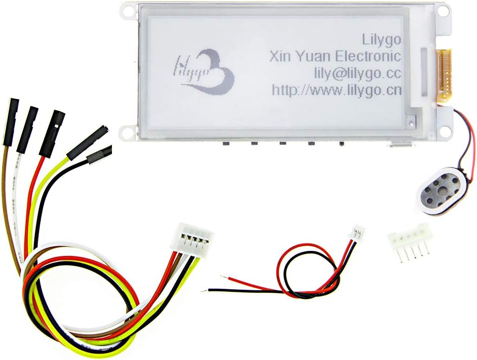 LILYGO TTGO E-Paper Plus ESP32 2.9 inch Display Module Ink Screen Speakers