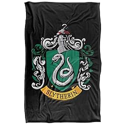 Harry Potter Slytherin Crest Black Silky Touch