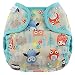 Blueberry Coveralls Diaper Snap (NIght Owls, One Size)