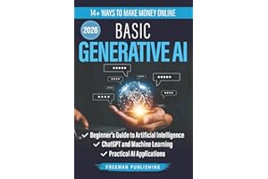 Basic Generative AI: Beginner's Guide to Artificial Intelligence, ChatGPT and Machine Learning, Practical AI Applications