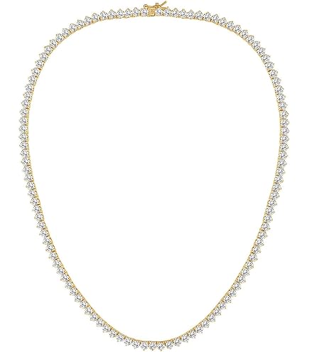 Amazon.com: SWAROVSKI Tennis Deluxe Necklace Cz White One Size