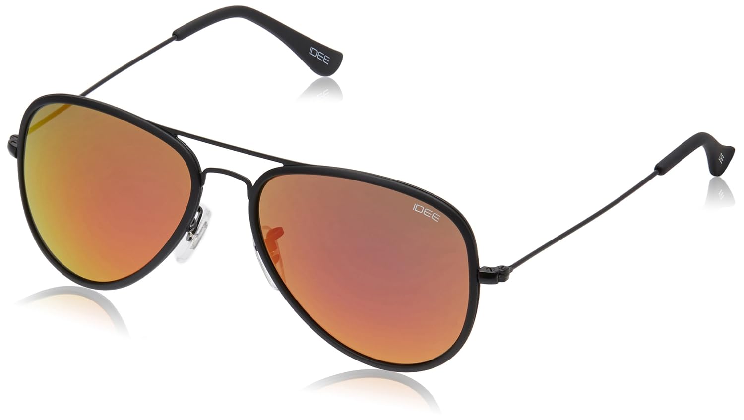 Buy IDEE Aviator Sunglasses (IDS1976C7SG56Matte Black) at Amazon.in
