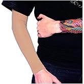 Tat2X Tattoo Cover Up Sleeve - Full Arm - Suntan - M/L - 1 Sleeve | Made in USA. Breathable Stay-Dry Fabric. Blocks 97% of UV Rays. Cover Tattoos At Work. Keep Tattoos Looking Fresh.