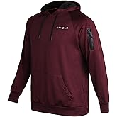 Spyder Mens Active Sweatshirt - Athletic Performance Tech Fleece Pullover Hooded Sweatshirts for Men with Pockets