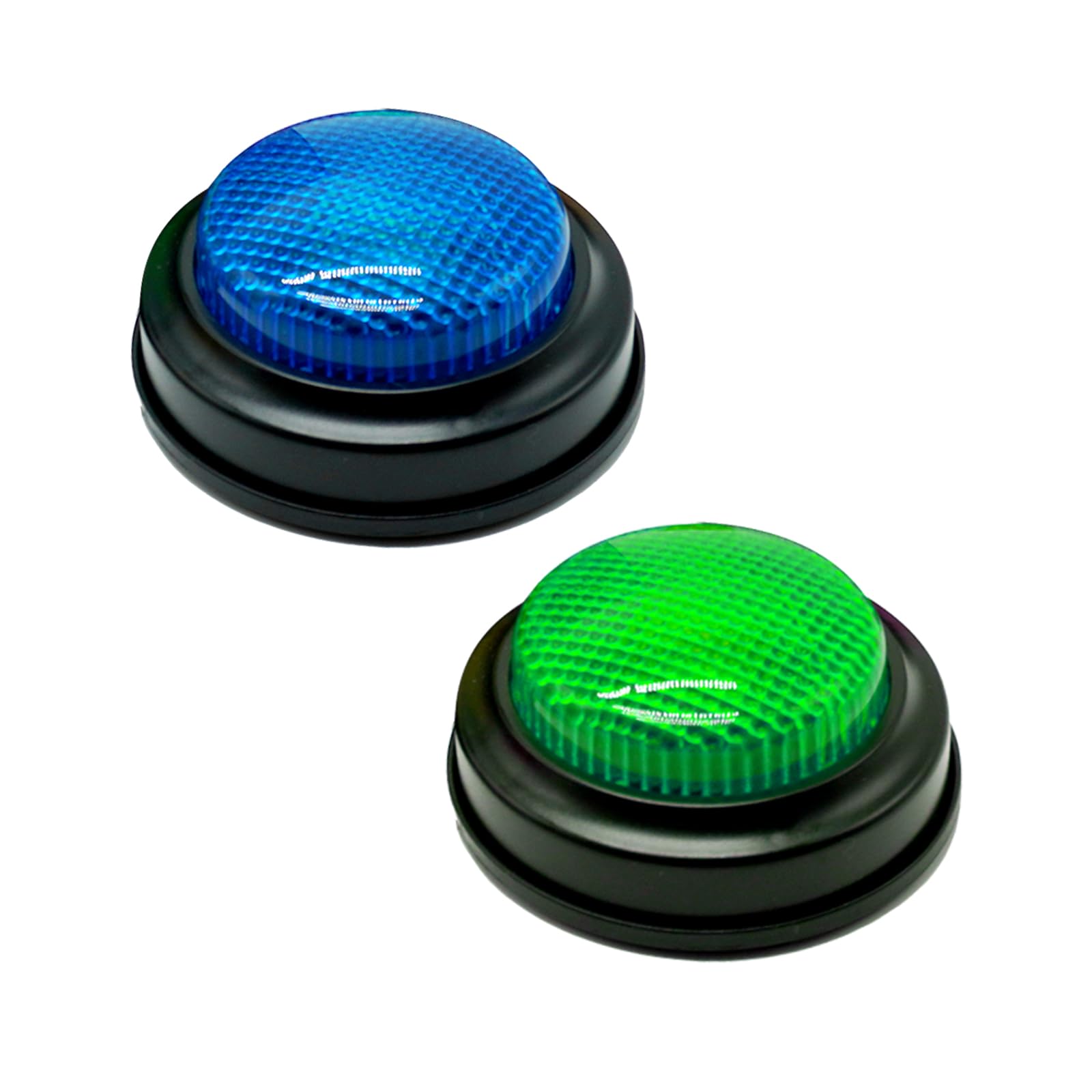Photo 1 of Gelabur 2-Pack Buzzers for Trivia Games, Answer Buzzers for Classroom, Family Feud Jeopardy Buzzer, Game Buzzers with Lights and Sound for Classroom, Game Show Buzzer Buttons