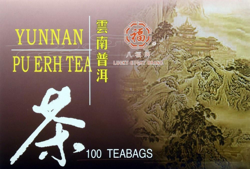 YunNan Pu Erh Tea - 100 TeaBags Herbal Tea - Diet Tea