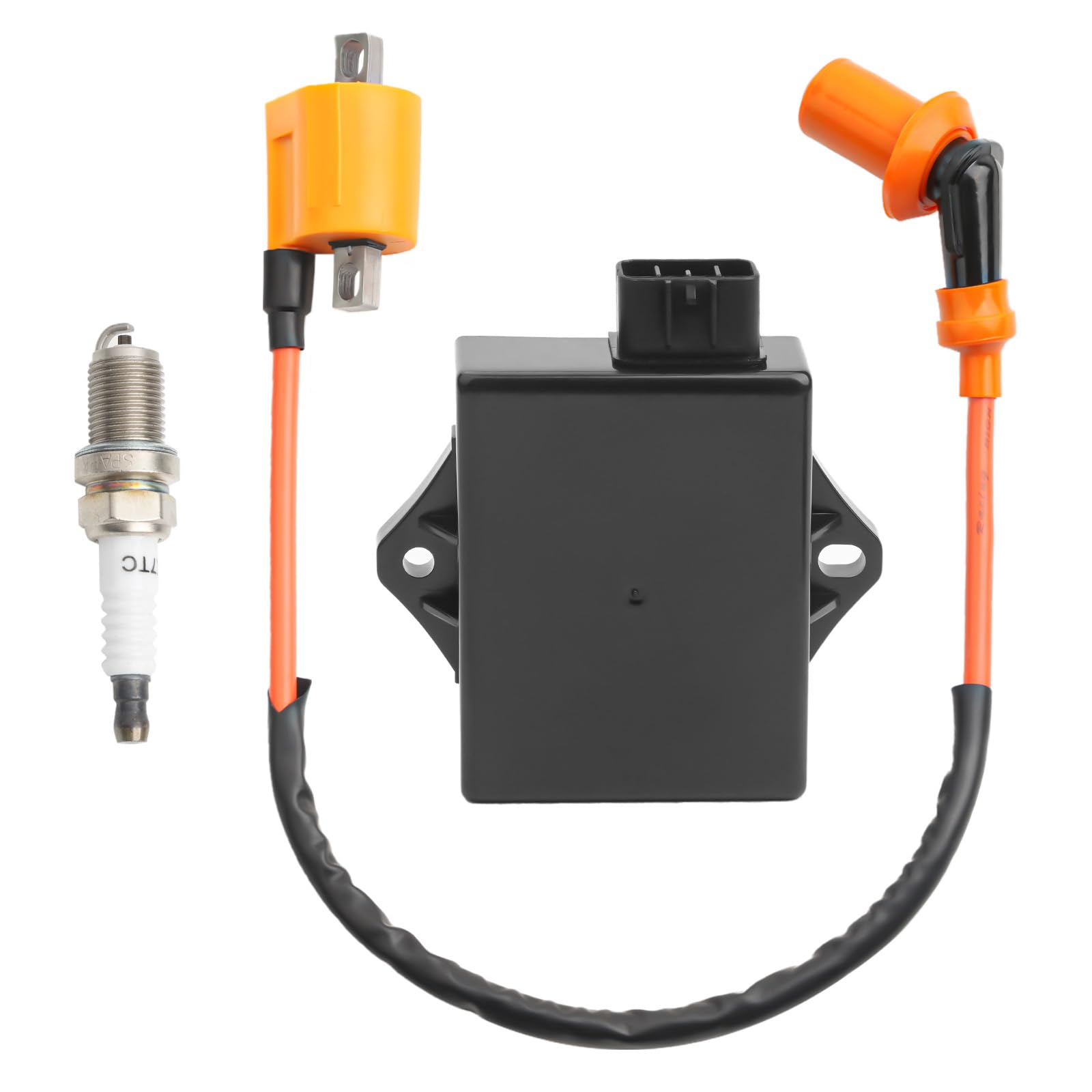 Photo 1 of CDI Box Ignition Coil Spark plug for Polaris Trail Blazer 330 2008-2013, Trail Boss 330 2003-2013, Magnum 330 2003-2006, ATP 330 2004-2005, Replace # 3087253 3088209