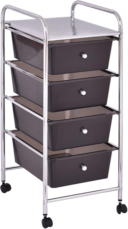 Amazon Com Lapha Us Metal Rolling Storage Household Diaper Cart