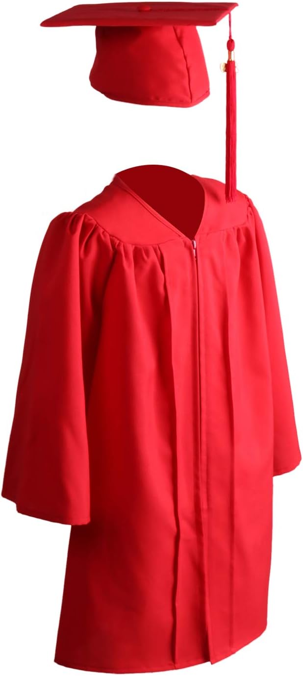 Sponsored Ad - Unisex Matte Kindergarten Graduation Gown Cap Tassel Set 2025