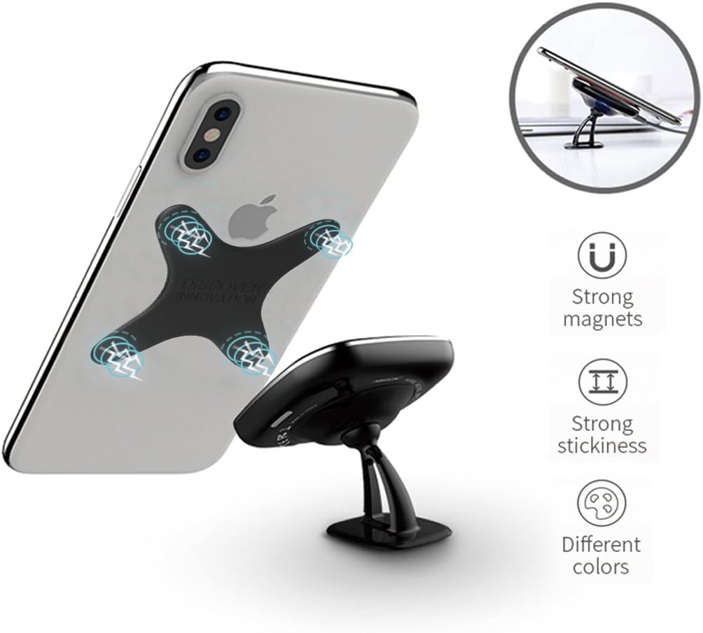 Magnetic Metal Plate, Nillkin Liquid Silicone Strong Magnets Metal Plate Sheet with Adhesive for Magnetic Wireless Charger Car Mount Phone Holder