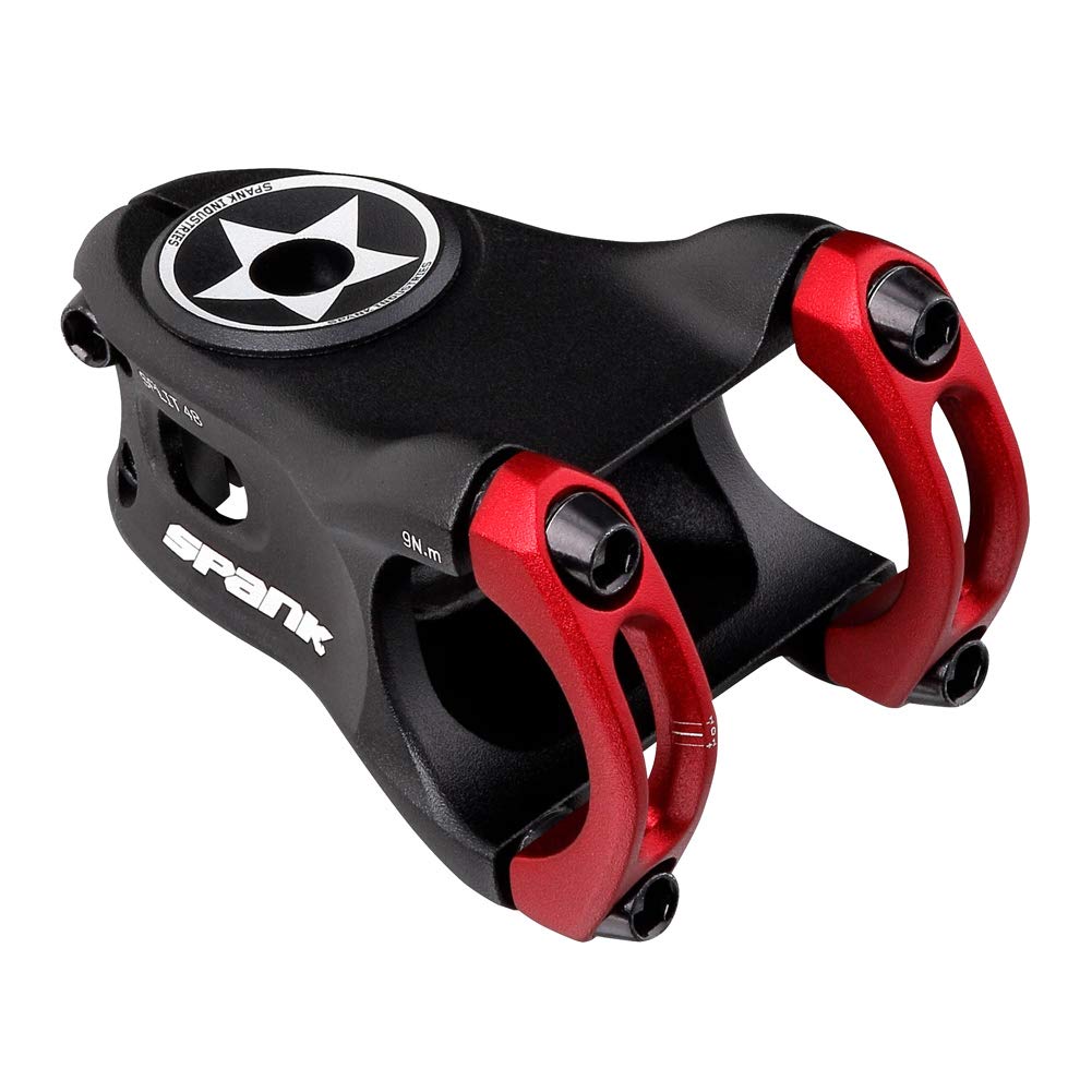 Spank Split Stem MTB/MTB Unisex Adult Stem, Red, 50 mm