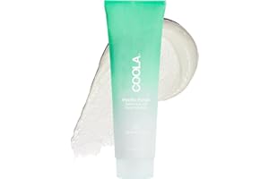 COOLA Organic Pacific Polish Face Exfoliator, Dermatologist Tested Skin Barrier Protection with Coconut Oil, Vegan and Gluten Free, 3.4 Fl Oz