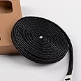 SJ SHI JIAN Leather Silk Cotton Ito Sageo Cord for Japanese Katana Sword Tsuka Handle